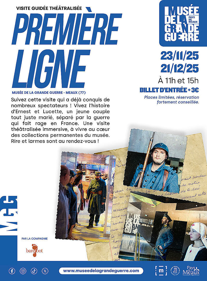 Visite guidée théatralisée : Première Ligne