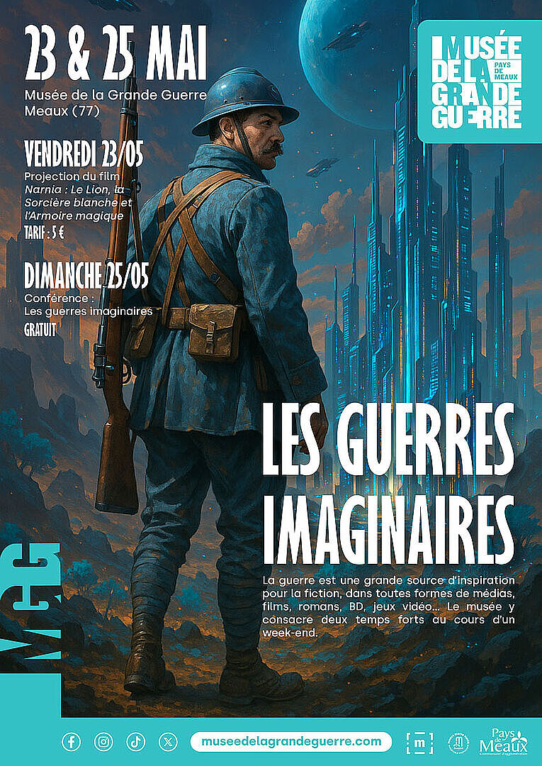 affiche de la Conférence : Les guerres imaginaires