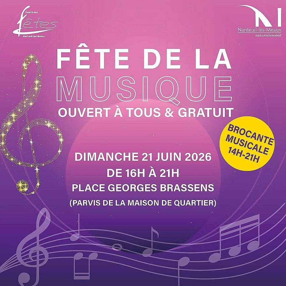La Fête de la Musique à Nanteuil-lès-Meaux