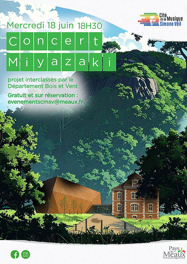 affiche Concert : Miyazaki