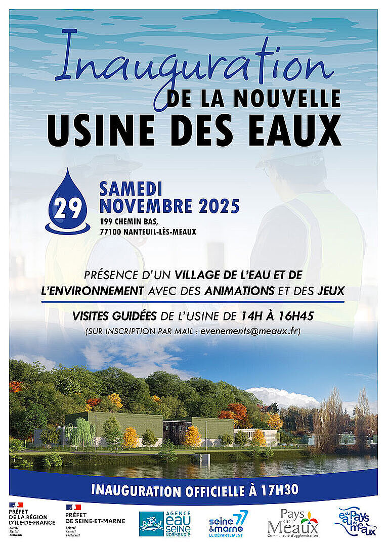 Inauguration DE LA NOUVELLE USINE DES EAUX